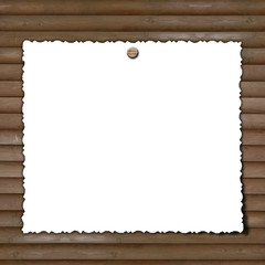 Obraz premium blank note paper on textured background