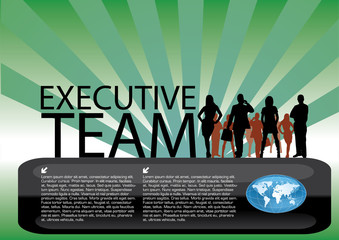 executive team vector