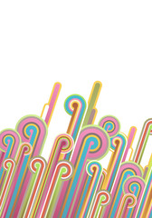 Abstract illustration with lines.