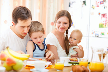 Family breakfast