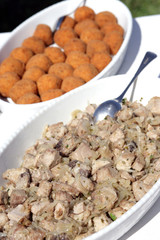 Tonno Marinato e Arancini di Riso