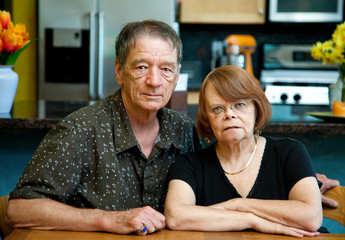 Senior Couple at Home