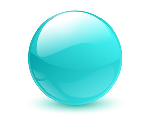Light blue sphere
