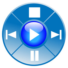 Multimedia interface icon