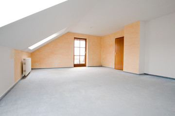 interior einer design Loft im Dachgeschoß