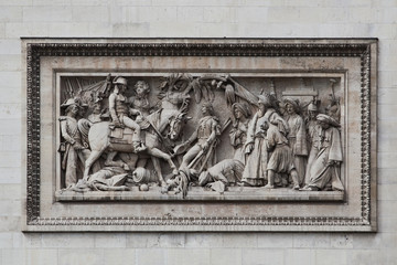 Relief at Arc de Triomphe