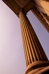 Classic Column Architecture, London, England UK
