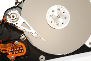 Innenansicht einer Hard Disc