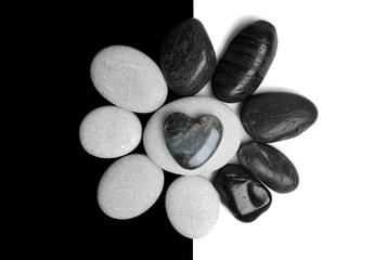 Arte de Piedras con Corazon
