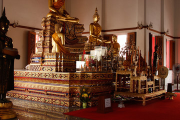 Wat Phra Kaew Royal Palace in Bangkok, Thailand,Asia