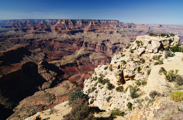 Fototapeta na wymiar grand canyon national park landscape, arizona, usa
