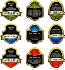 set of design elements