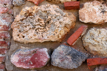 Pietra Incastrata Nel Muro
