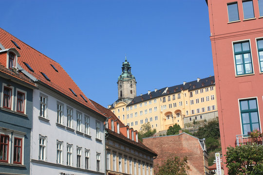 Schloss Heidecksburg Rudolstadt Th&uuml;ringen Panorama