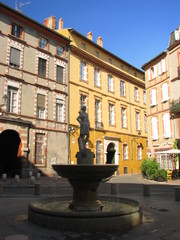 Fototapeta premium Toulouse, Ville Rose, Midi-Pyrénées