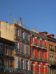 Fototapeta na wymiar Toulouse, Ville Rose, Midi-Pyrénées