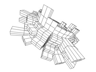 architecture in two colors