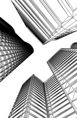 architecture in two colors