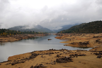 Pantano del burguillo en ávila