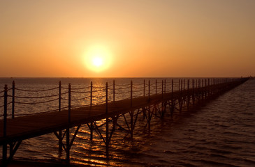 Fototapeta premium Sunset in Egypt