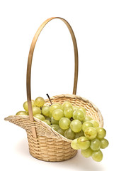 Cesta de uvas.