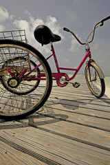 Fototapeta na wymiar Bike on Dock