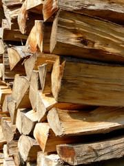 Holzscheite