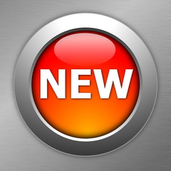 red new button