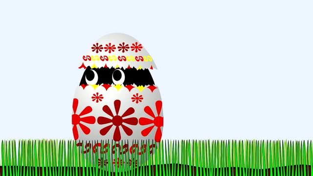 Easter egg - disagreeable surprise