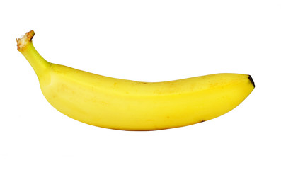Banana isolated on white