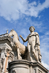 Fototapeta na wymiar Piazza del Campidoglio
