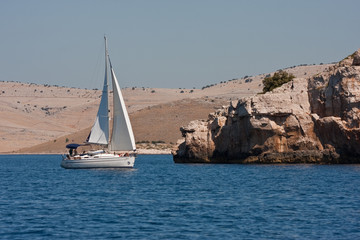 Sailing in Croatia