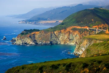 Zelfklevend Fotobehang Big Sur California Coast © Andy
