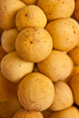 Popular native Thai fruit, Long-gong