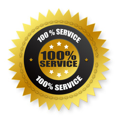 100% service