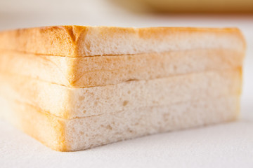 Pieces of bread