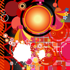 Obraz premium party background