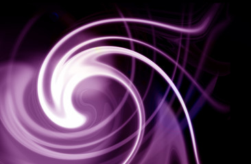 fond violet