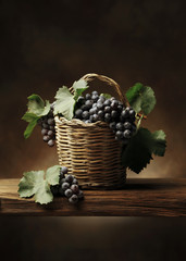 Basket of grape