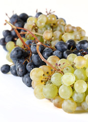 bunch of fresh grapes