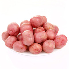 potatoes on the table.