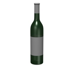 wine bottle