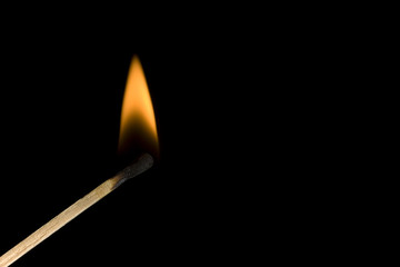 Streichholz - ein Licht aufgehen