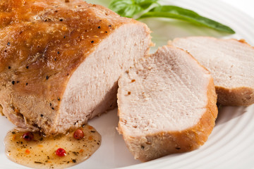 Roasted meat