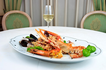 Dish of crab