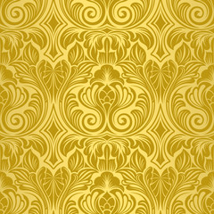 Gold seamless wallpaper