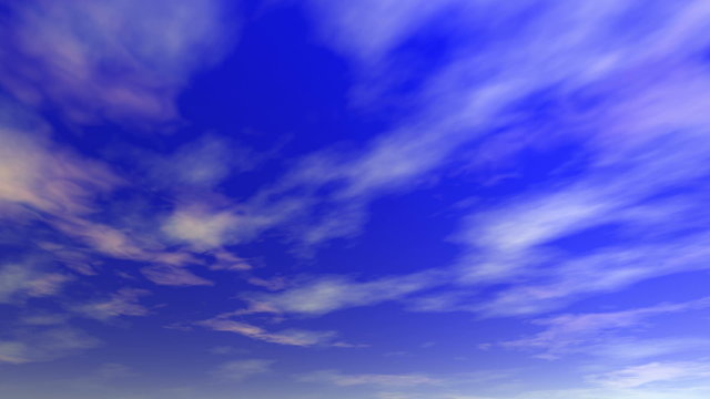 Clouds motion background (seamless loop) HD 1080p