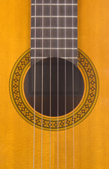 Obraz premium Classical Guitar Sound Hole