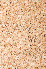 texture of the cork material