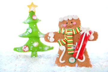 gingerbread man winter